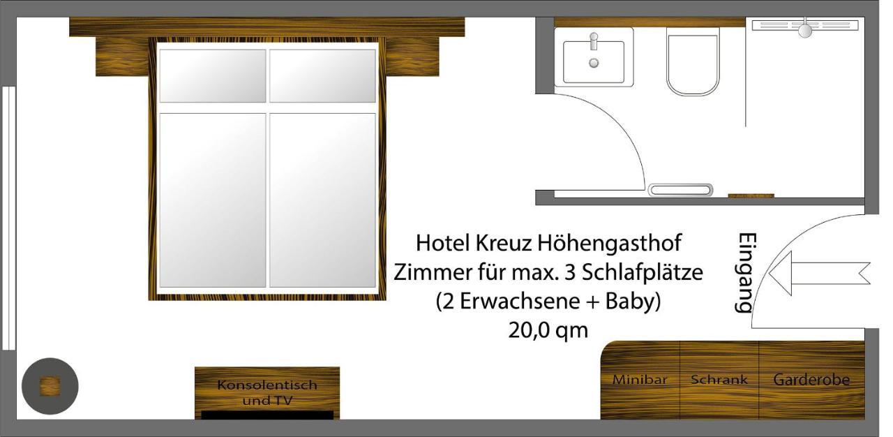 Hotel Kreuz Hoehengasthof Breitnau Luaran gambar